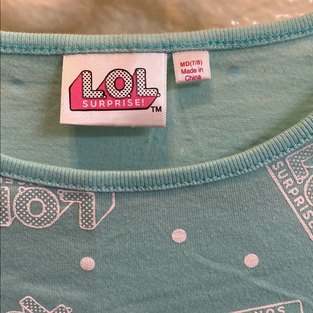 L.O.L. Surprise! Girls' Aqua Long Sleeve - Picture 2 of 4